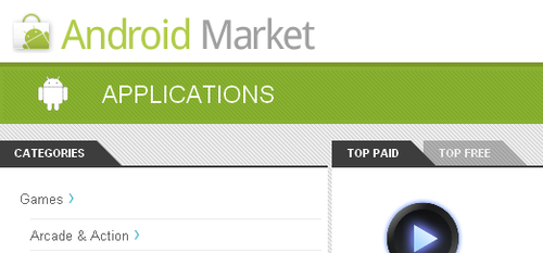 android market free paid apps